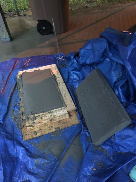 Curing tiles